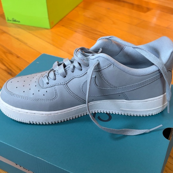 Nike Air Force 1 Low Blue Gray - Picture 5 of 8